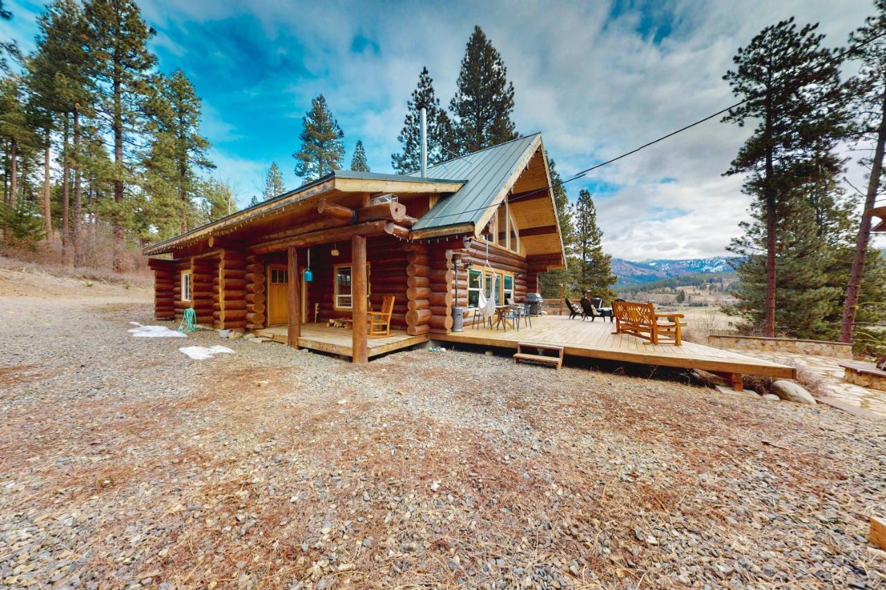 Ponderosa Log Cabin Villa Cle Elum Exterior photo